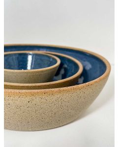 Trio Travessas Azul Turmalina Cor:Azul Turmalina 1