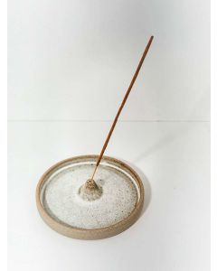 Incensário Clean Branco Flocos Cor:Branco Flocos 1