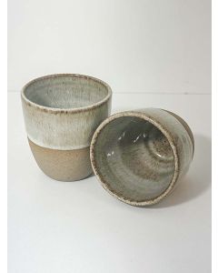 Conjunto Copo Expresso Long Branco Flocos Cor:Branco Flocos 1