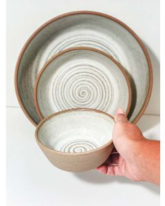 Trio Travessas Branco Aqualux Cor:Branco Aqualux 1