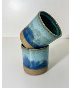 Conjunto Copo Expresso Reto Azul Candy | Azul Turmalina Cor:Azul Candy | Azul Turmalina 1