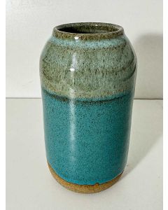 Vaso de Mesa Bilha Azul Esverdeado Cor:Azul Esverdeado 1