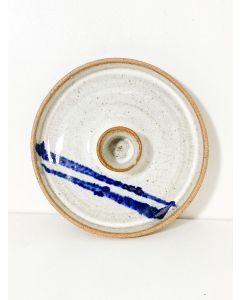 Castiçal Clean Branco Aqualux | Azul Turmalina Cor:Branco Aqualux | Azul Turmalina 1