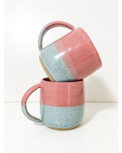 Conjunto Caneca Oscar Azul Candy e Rosa Quartzo Cor:Azul Candy | Rosa Quartzo 1