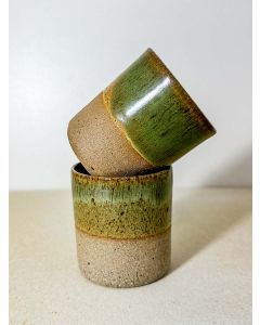 Conjunto Copo Expresso Reto Verde Aventurina Cor:Verde Aventurina 1