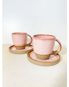 Dupla Xícara Afrodite Rosa Candy Cor:Rosa Candy 1