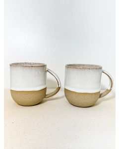 Conjunto Caneca Oscar Branco Aqualux Cor:Branco Aqualux 1